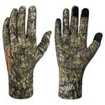 Bassdash Men’s Camo Hunting Gloves UPF 50+ Lightweight Touchscreen Gloves for Warm Weather Fishing Hiking Outdoor Activities