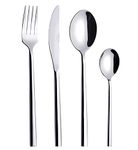 Annova- Silverware Set 24 Pcs Set Forged 18/8 Premium Stainless Steel/Flatware 6 X Dinner Forks, 6 X Table Knives, 6 X Tablespoons, 6 X Teaspoons Service for 6