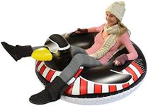 GoFloats Winter Snow Tube - Inflatable Sled for Kids and Adults (Choose from Unicorn, Disney's Frozen, Ice Dragon, Polar Bear, Penguin, Flamingo)