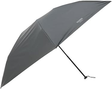 Moonbat (Macintosh Philosophy) Parasol, Folding Umbrella, Light Blocking, UV Protection, Rain or Shine, Carbon Bone Sun Protection, 55 21-431-11055-02, silver (gunmeta), 55㎝