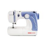 Usha Janome Dream Stitch Automatic Zig-Zag Electric Sewing Machine (White and Blue)