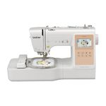 BROTHER LB5500 Combo Sewing and Embroidery Machine, Metal Plastic, White