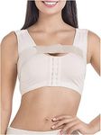 MARIAE FAJAS 9000 Breast Implant Stabilizer Bra Band | Soporte para El Pecho Beige 3XL