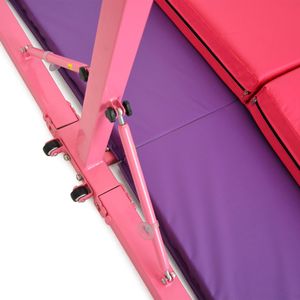 LeapGymnastics Junior Gymnastics Bar – Adjustable Pink Training Bar
