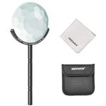 NEEWER 77mm Handheld Kaleidoscope Prism Lens Filter, Glass Prism Camera Lens Effect Filter, Detachable Handles, Multi Refraction, Variable Number of Photographic Subjects, DSLR Photography Accessory