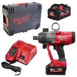 Milwaukee Power Tools M18 ONEFHIWF1-802X Fuel ONE-Key 1in Impact Wrench 18V 2 x 8.0Ah Li-ion