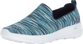 Skechers Women's Go Walk Joy - Terrific Shoe, Navy/Multi, 12 M US