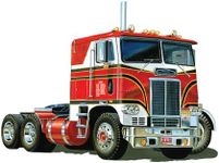 White Freightliner 2-in-1 SC/DD Cabover Tractor