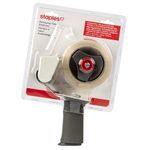 Staples Premium Tape Dispenser, 48mm x 50m Tape, 2.6-mil, Bonus Tape Roll
