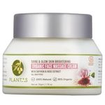 PLANTAS Rose and Saffron Extract Organic Face Massage Cream is Deeply Moisturized and Nutrition on Your Skin Shine and Glow Brightening. Minimizes Redness and Soothes Irritation to the Skin - 50 gm