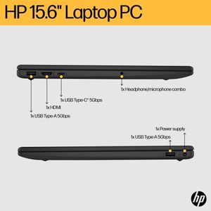 HP 15.6" Laptop – Ryzen 5, 8GB RAM, 256GB SSD