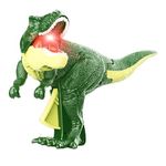 VGRASSP Roaring & Head Swinging Dinosaur Toy for Kids with LED Light in Mouth & Realistic Actions Like - Rotating & Swinging Head and Tail, Movable Joints - Multicolor