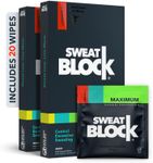 SweatBlock Antiperspirant Wipes - M