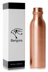 Berigora 30oz Pure Copper Water Bottle Ayurvedic