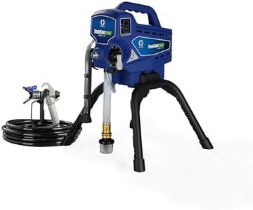 Graco 26DTC3 TrueCoat One Airless Paint Sprayer, EU/UK unit (220-240V, 50-60 Hz), household purposes (flow rate 0,9 l/min, max. Pressure 117 bar), Blue