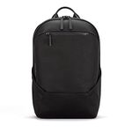 TROUBADOUR Apex Backpack - Premium Versatile Backpack - Made of Lightweight, Waterproof, Vegan Materials - Spacious Organization - Great for Travel, Work, School, the Gym, Sports or On-The-Go - Black, Black, One Size, Travel Backpacks