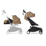 BABYZEN YOYO2 Complete Stroller - Includes Toffee 0+ Newborn Pack, White Frame & Toffee 6+ Color Pack - Suitable for Children Up to 22 kg