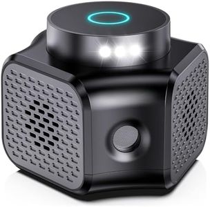 360° Ultrasonic Mouse Repellent Plug in, Mice Repeller Indoor with 4-in-1 Pest Squirrel Rodent Deterrent Pulse & LED Strobe Light for House Kitchen Garage Warehouse RV Grey