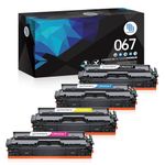 Gotoners 067 Toner Compatible with Canon 067 067H CRG067 with Chip Cartridge for Canon ImageCLASS MF656Cdw LBP632Cdw MF653Cdw MF654Cdw LBP633Cdw Printer (4-Pack)