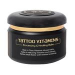 Tattoo Aftercare Balm (8oz), Tattoo Balm for Color Enhance, Moisturizer and Brightener Tattoo Butter, Tattoo Cream for Old and New Tattoos, Tattoo Care for All Skin Types - Tattoo Vitamin