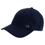 Calvin Klein Mens Classic Cotton Cap - Navy - One Size