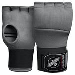 Hayabusa Quick Gel Boxing Hand Wrap Gloves - Grey, Large