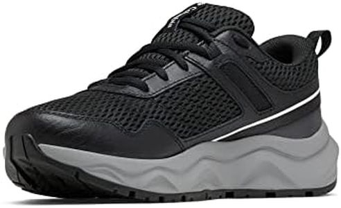 Columbia Women's Plateau Waterproof, Black/White, 10