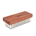 Bringhom Wooden Cloth Brush with Smooth Straight Bristles for Washing, Dusting, Cleaning Multipurpose Use in Home Kitchen (Wooden, 1Pc)