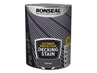 RONSEAL ULTIMATE DECKING STAIN CHARCOAL 5L, PAINT