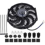 Autokoelventilator - High Performance Cooling Fan Engine Cooling Fan 12V 12 Inch Universal Car Slim Push Pull Electric Engine Cooling Fan 12V With Mounting Kit