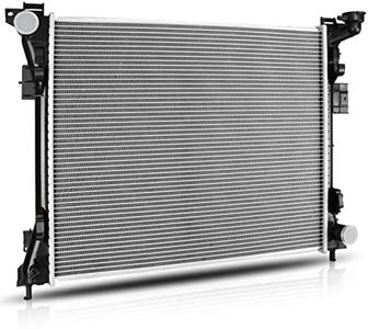 DWVO Radiator Complete Radiator Compatible with 2008-2020 Dodge Grand Caravan Chrysler Town & Country 3.3L 3.6L 3.8L 4.0L V6 V8