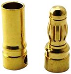 Robodo QP21 3.5mm Gold Bullet Banana Connector Plug for ESC Battery Motor