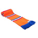 fan originals Retro Football Bar Scarf in Rangers Colours Orange Blue White Red