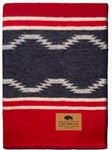 Chubbuck 100% Wool Blanket (60" x 84") - Soft Wool Blanket Camping for Winter - Large Wool Blanket for Camping - Pure Wool Blankets for Cold Weather - Wool Fire Retardant Blanket (Navigator)