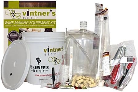 Midwest Homebrewing and Winemaking Supplies-HOZQ8-1644 Starter Equipment Kit w/ Better Bottle & Double Lever Corker