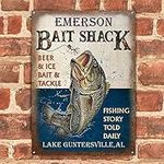 Personalized Fishing Bait Shack - C