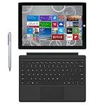 Microsoft Surface Pro 3 Tablet (12-inch, 128 GB, Intel Core i5, Windows 10) + Microsoft Surface Type Cover (Renewed)