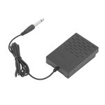 Universal Sustain Pedal for Keyboard Electric Keyboard Momentary Footswitch Stepper Synthesizer Tone Modules 6.35mm(Black)