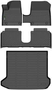 HAFIDI Floor Mats for 2025-2027 Hyundai Ioniq 5 Sliding Console Full Set