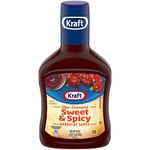 kraft Barbecue Sauce Slow-Simmered Spicy Honey, 18 oz ℮ 510 g