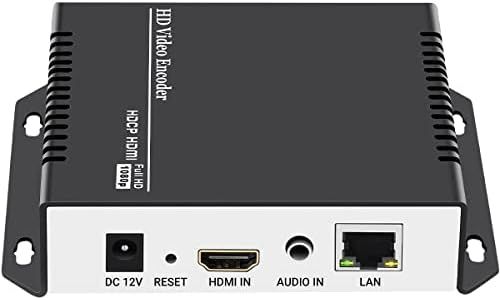 URayTech HEVC H.265 H.264 Live HDMI Video Encoder HD Video Audio Encoders Support RTSP RTMP HTTP UDP ONVIF HLS for IPTV or Live Broadcast on YouTube Facebook Wowza Xtream Codes etc