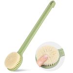 Shower Brush with Soft Bristles, Long Handled Back Bcrubber for Shower,Body Exfoliator for Bath or Dry Brushing, for Men Women Elderly