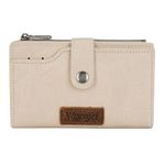 Wrangler Trifold Wallets for Women with Credit Card Holders & Money Organizer, A-Tan, Chic