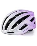 Odoland Adult Bike Helmets, Bike Helmets,Gradient Purple White