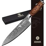 LEVINCHY Damascus Chef's Knife 8 in