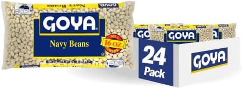 Goya Foods Navy Beans, Dry, 16 Ounce (Pack of 24)