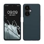 kwmobile Case Compatible with OnePlus Nord CE 3 Lite 5G / Nord N30 5G Case - TPU Silicone Phone Cover with Soft Finish - Dark Slate