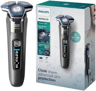 Philips Norelco Shaver 7200, Rechargeable Wet & Dry Electric Shaver with SenseIQ Technology and Pop-up Trimmer S7887/82