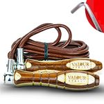 Valour Strike Weighted Skipping Rope | Best Jump Rope for Cardio Training & Home Workouts Outdoor | Weighted Skipping Rope for Fitness Exercise Equipment Home Gym Workout & HIIT Cardio Training