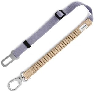 Dog Seat Belt for Car, Adjustable Shock Absorbing Pet Safety Seatbelt